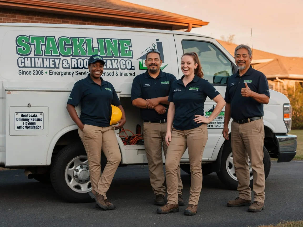 Chimney flashing repair company in Sibley, IL